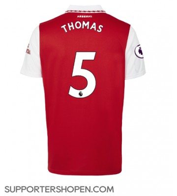 Arsenal Thomas Partey #5 Hemma Matchtröja 2022-23 Kortärmad